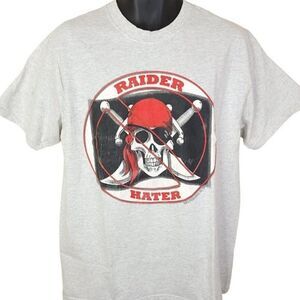 Las Vegas Raiders T Shirt Vintage Y2K No Raider Haters Los Angeles LA Oakland